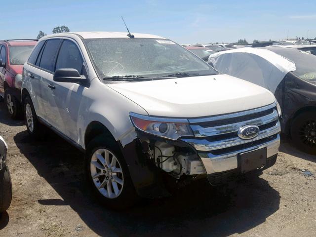 2FMDK3GC0DBB59078 - 2013 FORD EDGE SE WHITE photo 1