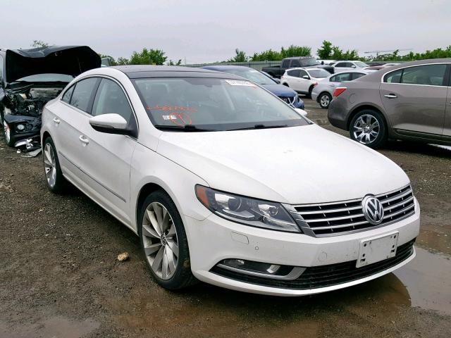 WVWGU7AN4DE507823 - 2013 VOLKSWAGEN CC VR6 4MO WHITE photo 1