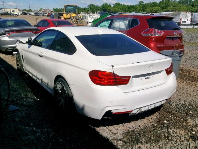 WBA3N9C52FK247721 - 2015 BMW 428 XI WHITE photo 3