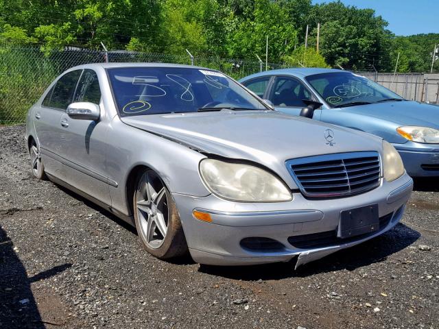 WDBNG84J34A430722 - 2004 MERCEDES-BENZ S 500 4MAT SILVER photo 1