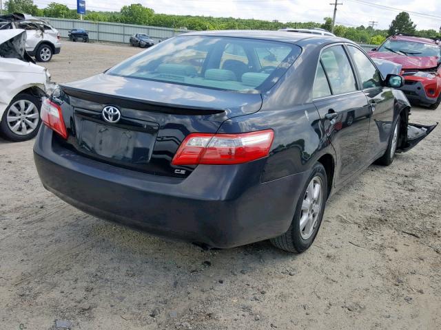 4T1BE46K57U180343 - 2007 TOYOTA CAMRY NEW BLACK photo 4