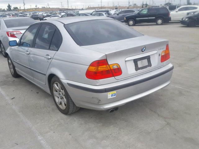 WBAAZ33453KP79704 - 2003 BMW 325 I GRAY photo 3