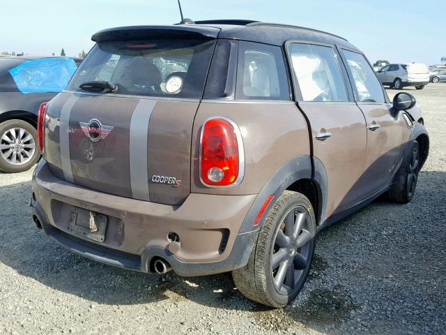 WMWZC5C54CWL60230 - 2012 MINI COOPER S C BROWN photo 4