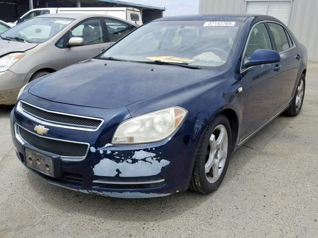 1G1ZH57B18F167523 - 2008 CHEVROLET MALIBU 1LT 蓝色 照片 2
