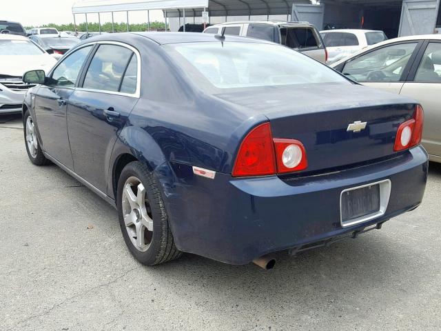 1G1ZH57B18F167523 - 2008 CHEVROLET MALIBU 1LT 蓝色 照片 3