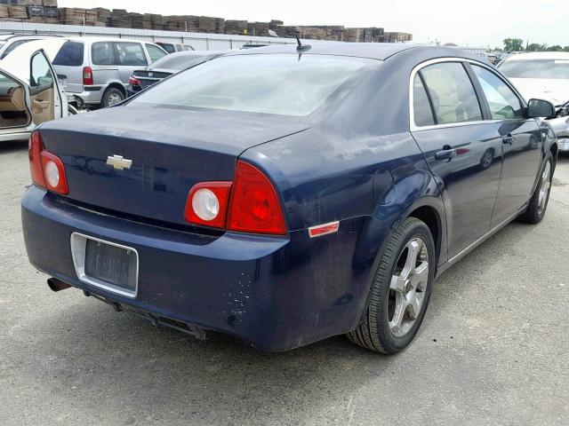 1G1ZH57B18F167523 - 2008 CHEVROLET MALIBU 1LT 蓝色 照片 4