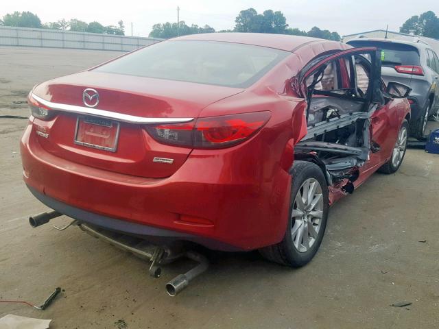 JM1GJ1U5XG1476980 - 2016 MAZDA 6 SPORT RED photo 4