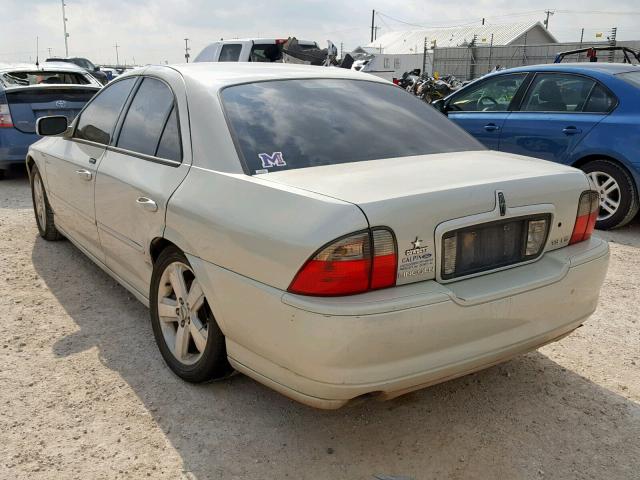 1LNFM87A26Y633536 - 2006 LINCOLN LS WHITE photo 3