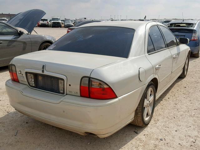 1LNFM87A26Y633536 - 2006 LINCOLN LS WHITE photo 4