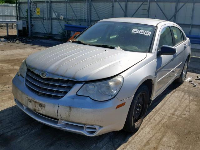 1C3LC46R98N148846 - 2008 CHRYSLER SEBRING LX SILVER photo 2