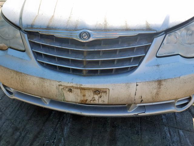 1C3LC46R98N148846 - 2008 CHRYSLER SEBRING LX SILVER photo 9