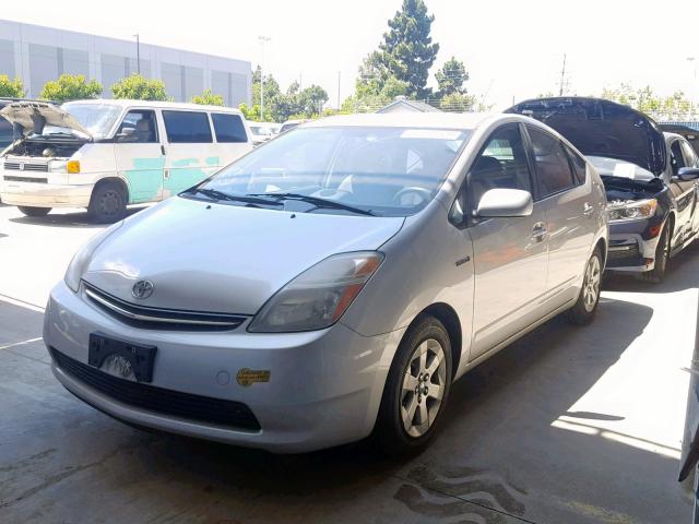 JTDKB20U677584293 - 2007 TOYOTA PRIUS SILVER photo 2