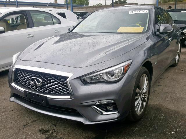 JN1CV7AP8JM240946 - 2018 INFINITI Q50 PURE GRAY photo 2