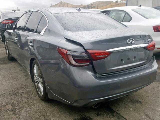 JN1CV7AP8JM240946 - 2018 INFINITI Q50 PURE GRAY photo 3