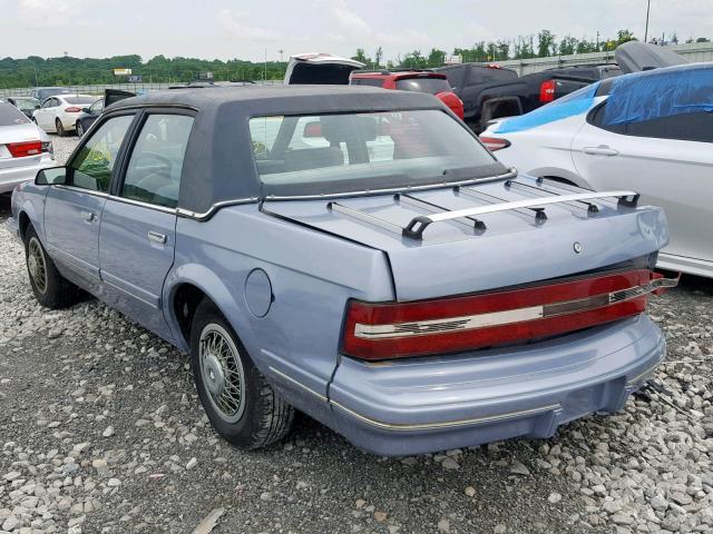 1G4AG55M8S6448636 - 1995 BUICK CENTURY SP BLUE photo 3