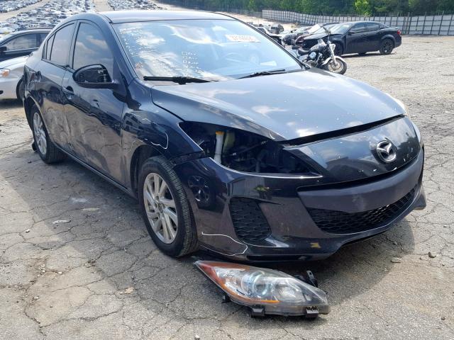 JM1BL1V78C1610562 - 2012 MAZDA 3 I BLACK photo 1