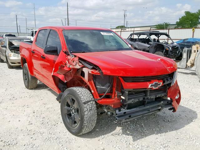 1GCGSCEN1J1158356 - 2018 CHEVROLET COLORADO L RED photo 1