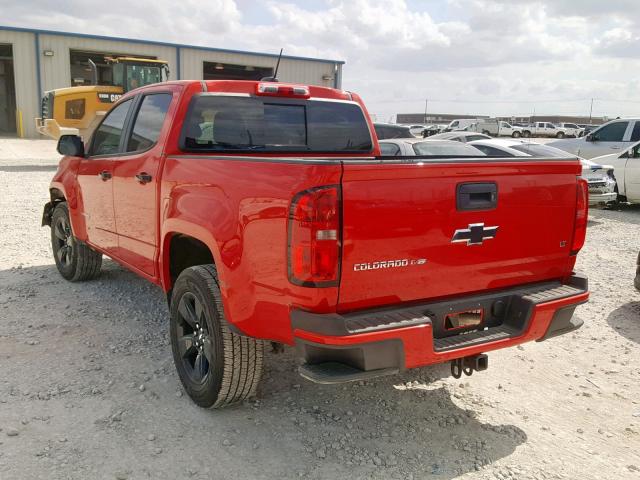 1GCGSCEN1J1158356 - 2018 CHEVROLET COLORADO L RED photo 3