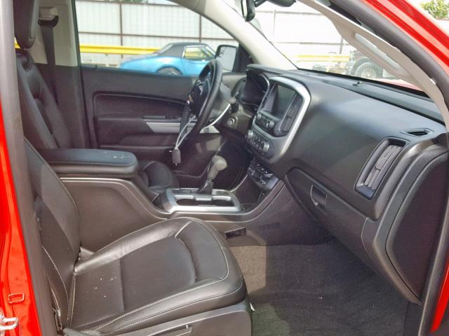 1GCGSCEN1J1158356 - 2018 CHEVROLET COLORADO L RED photo 5