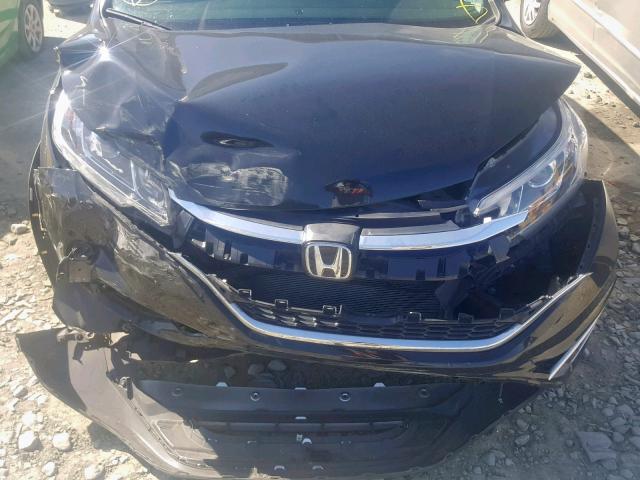 5J6RM4H93GL128998 - 2016 HONDA CR-V TOURI BLACK photo 7