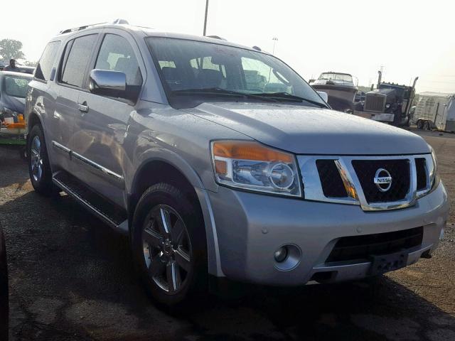 5N1AA0NE6BN619208 - 2011 NISSAN ARMADA PLA SILVER photo 1