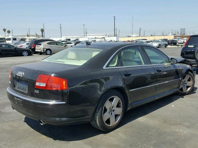 WAULV44E27N021809 - 2007 AUDI A8 4.2 QUA BLACK photo 4