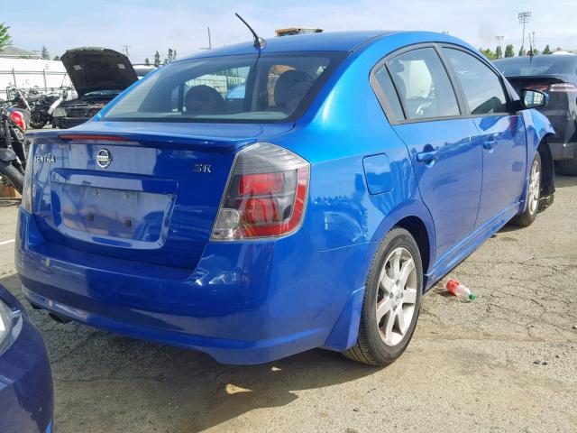 3N1AB6AP1BL651076 - 2011 NISSAN SENTRA 2.0 BLUE photo 3