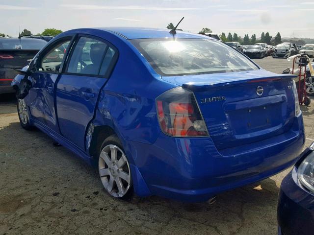 3N1AB6AP1BL651076 - 2011 NISSAN SENTRA 2.0 BLUE photo 4