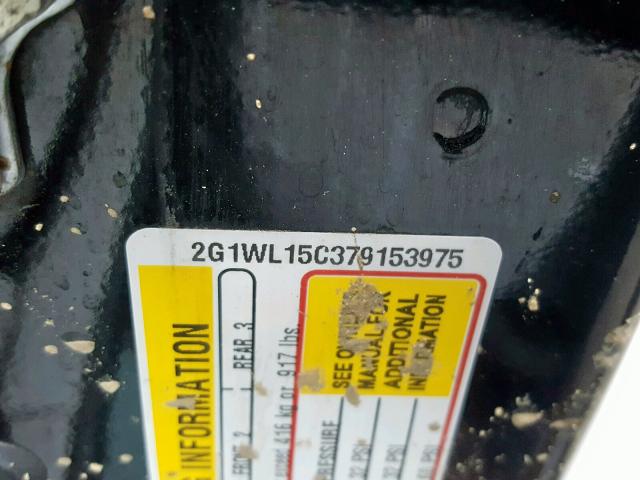 2G1WL15C379153975 - 2007 CHEVROLET MONTE CARL 黑色 照片 10