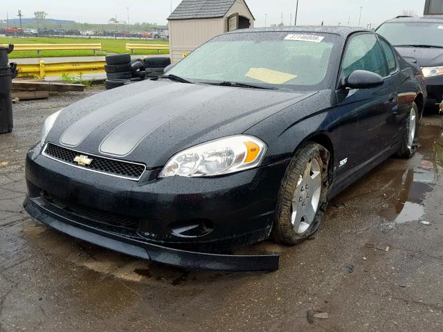 2G1WL15C379153975 - 2007 CHEVROLET MONTE CARL 黑色 照片 2