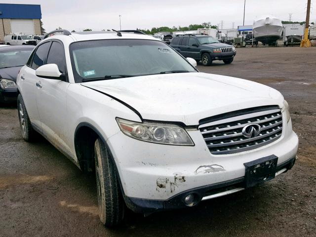 JNRAS08W38X205337 - 2008 INFINITI FX35 WHITE photo 1