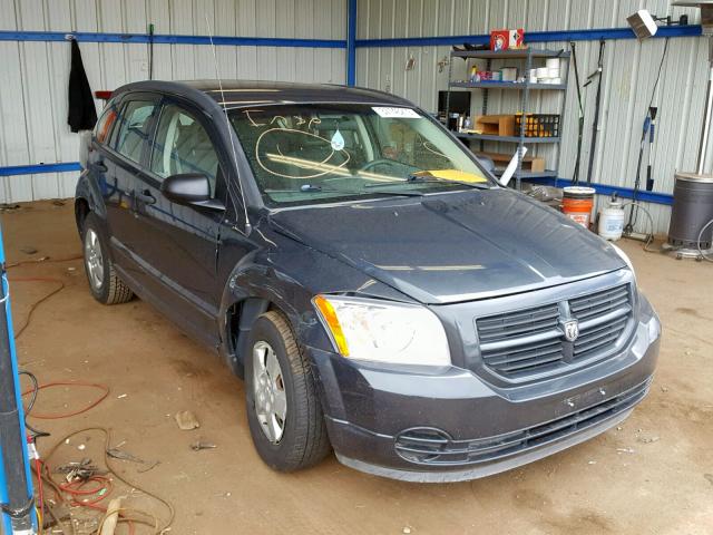 1B3HB28B07D281042 - 2007 DODGE CALIBER BLUE photo 1