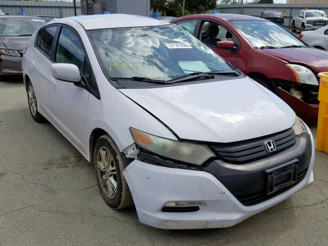 JHMZE2H75AS020609 - 2010 HONDA INSIGHT EX WHITE photo 1