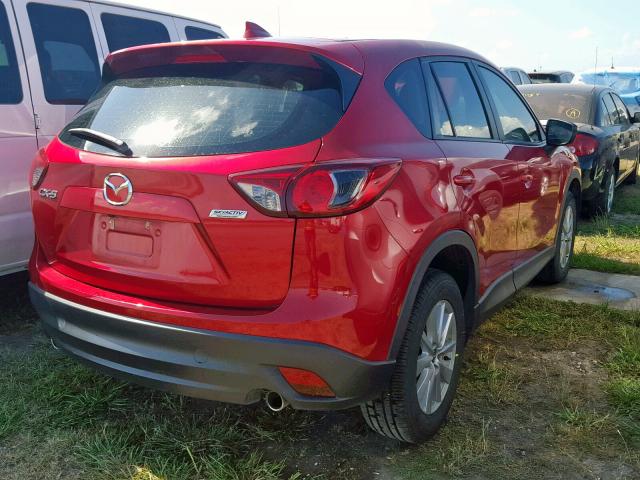 JM3KE2BY8G0772675 - 2016 MAZDA CX-5 SPORT RED photo 4