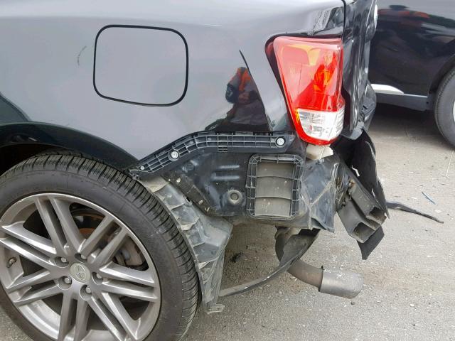 JTKJF5C78D3063370 - 2013 TOYOTA SCION TC BLACK photo 9