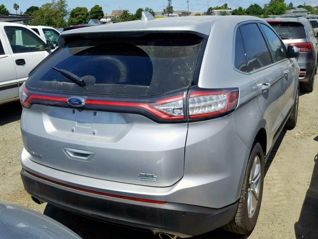 2FMPK3J9XJBC62319 - 2018 FORD EDGE SEL GRAY photo 4