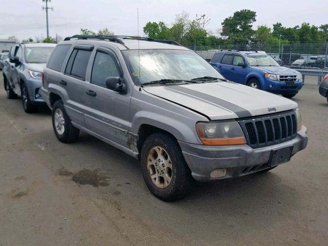 1J4GW48S6YC405195 - 2000 JEEP GRAND CHER GRAY photo 1