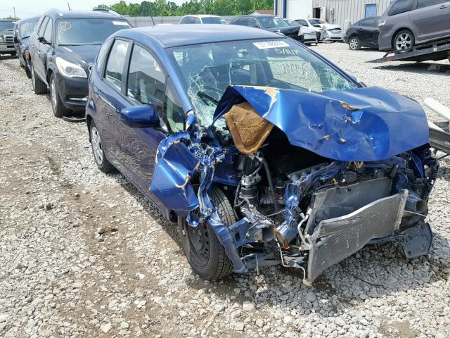 JHMGE8H32DC070700 - 2013 HONDA FIT BLUE photo 1