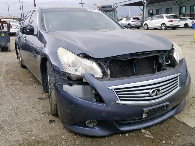 JN1CV6AP6BM503530 - 2011 INFINITI G37 BASE CHARCOAL photo 1