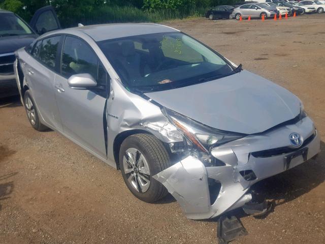 JTDKARFU2G3017010 - 2016 TOYOTA PRIUS SILVER photo 1