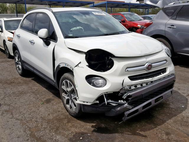 ZFBCFXCBXHP604405 - 2017 FIAT 500X TREKK WHITE photo 1