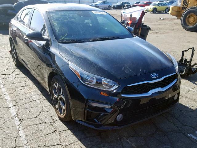 3KPF24AD1KE067729 - 2019 KIA FORTE FE BLACK photo 1