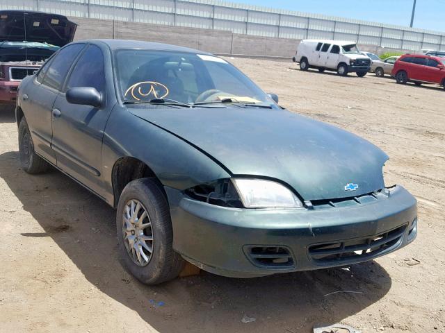 1G1JC524927145131 - 2002 CHEVROLET CAVALIER B GREEN photo 1