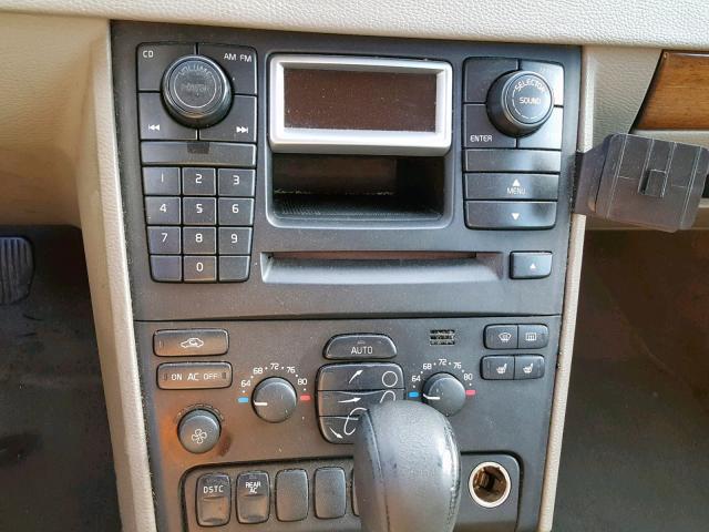 YV1CZ911751143070 - 2005 VOLVO XC90 T6 SILVER photo 9