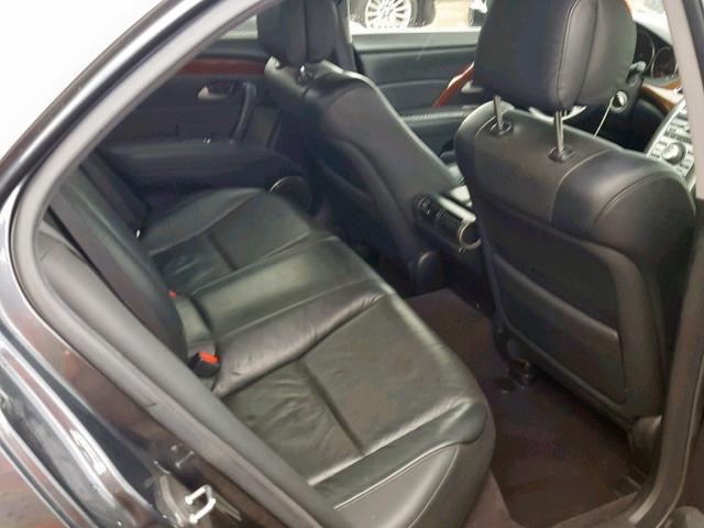 JH4KB16618C004202 - 2008 ACURA RL GRAY photo 6