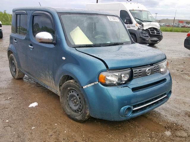 JN8AZ2KR2ET353402 - 2014 NISSAN CUBE S TEAL photo 1