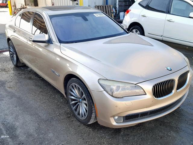 WBAKA4C56BC612710 - 2011 BMW 740 I GOLD photo 1