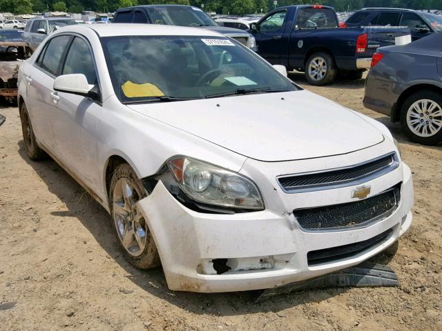 1G1ZC5EB8AF148541 - 2010 CHEVROLET MALIBU 1LT WHITE photo 1