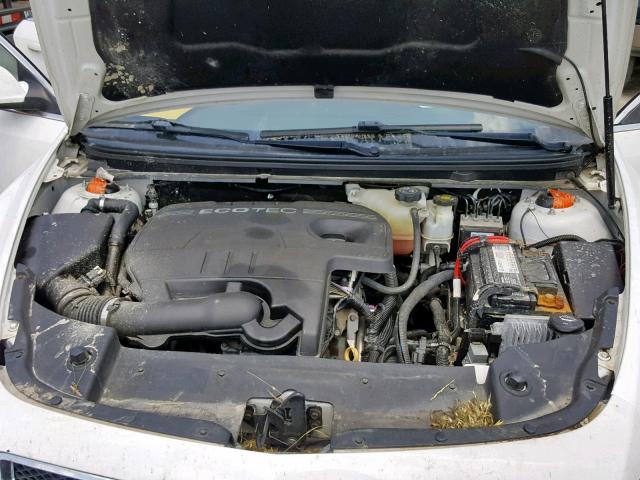 1G1ZC5EB8AF148541 - 2010 CHEVROLET MALIBU 1LT WHITE photo 7