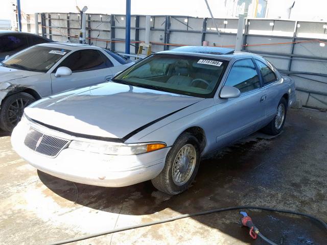 1LNLM91V0RY786666 - 1994 LINCOLN MARK VIII SILVER photo 2